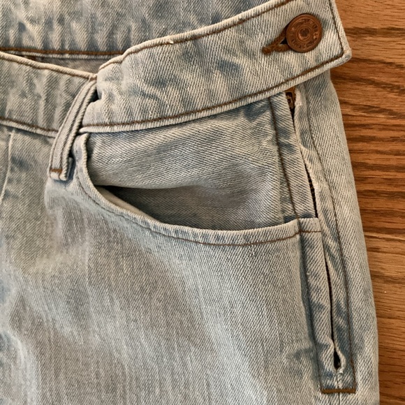 J Crew light wash wide leg crop jeans - Picture 3 of 6